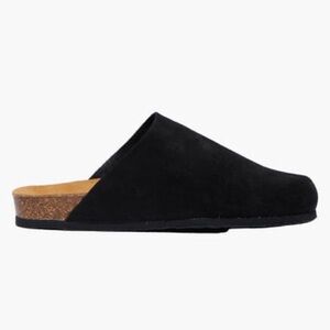 Plakton Clog Brooke - Black Suede size 10